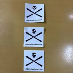 ヘッド　スキー　ステッカー 3枚セット
