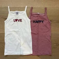 プチバトー　キャミソール 6ans 116cm