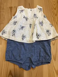 ミニーマウス ツーウェイ・ドレスオール、ロンパース　70サイズ