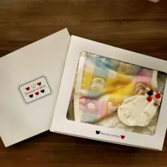 ギフト　赤ちゃんの城　靴下　バープクロス　スタイ