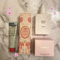 大特価トラベル4点セット　SHIMA FEMMUE SABON デオナチュレのサムネイル