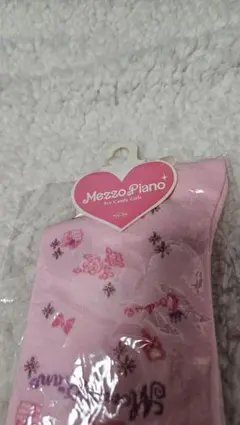 メゾピアノ 靴下 ピンク 20 - 22 センチ