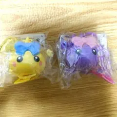 ほっぺちゃん じゃらじゃらマスコット 2個セット - メルカリ