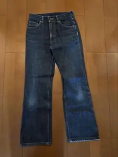 EDWIN ダークブルーデニムパンツ