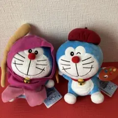 映画ドラえもん　のび太の絵世界物語　ぽってりぬいぐるみ　２個セット