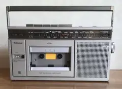 〈昭和レトロ〉National AM/FMラジカセ RX-1810 ジャンク品