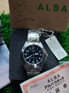新しい古い在庫ヴィンテージ SEIKO ALBA