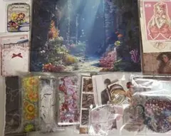 Ａ4デザインペーパー／両面印刷／４種類10枚ずつ／計40枚まとめ売り／おまけ多数