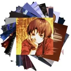 serial experiments lain シール ステッカー 岩倉玲音
