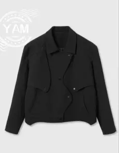 たまちゃん【ASYMM】クラウド コクーン ジャケット　グレー　ぞうねこ 即日発送☆【ASYMM】クラウド コクーン ジャケット グレー ぞうねこ