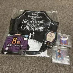 ナイトメア・ビフォア・クリスマス トートバッグ ステッカーセット