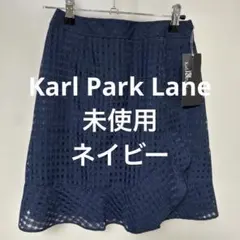 【 3311番】Karl Park Lane ネイビー フレアスカート　未使用のサムネイル