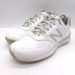 new balance ニューバランス ゴルフシューズ 25cm ホワイト