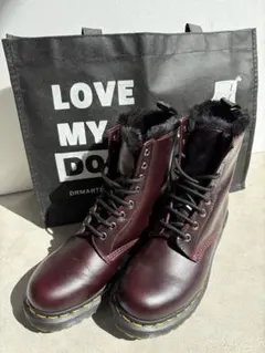 Dr. Martens 8ホールブーツ　1460 SERENA UK6 袋付き