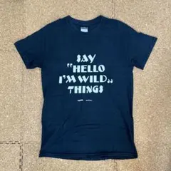 WILD THINGS × SAYHELLO Tシャツ ワイルドシングス　黒　S