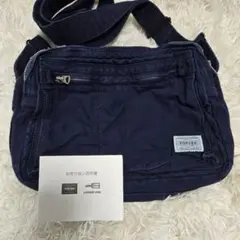週末限定価格‼️【極美品】PORTER 藍染 ショルダーバッグ PORTER ポーター ディープブルー ショルダーバッグ 藍染 希少