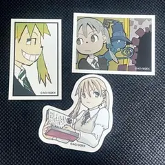 ソウルイーター メディコス　ステッカー マカ　3枚セット