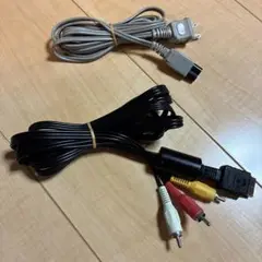 清掃済 PS2 プレステ AVケーブル（ソニー純正品）と電源コード 動作確認済み