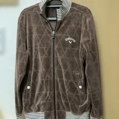 Callaway ブラウン ジップアップジャケット M