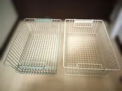 【BRUNO】ワイヤースタックバスケット 2個セット 収納バスケットのサムネイル