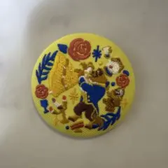 【ディズニー刺繍缶バッジ】美女と野獣