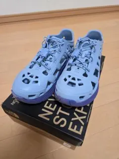 THE NORTH FACE アウトドアシューズ ライトブルー