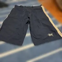 Stussy ショートパンツ ハーフパンツ ブラック×ベージュ