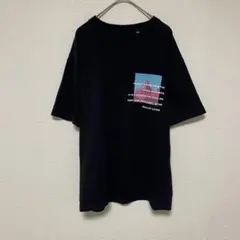 zo519 7TEES/プリント半袖 Tシャツ/トップス/ブラック