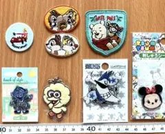 キャラクター　ワッペン　目印ワッペン