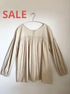 SALE 秋冬【ハートマーケットHEART MARKET】ベージュ チュニック