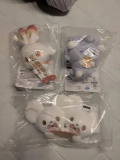 ポケピース 一番くじ F賞 ぬいぐるみ全 3種　タグ付・未開封　値下げしました