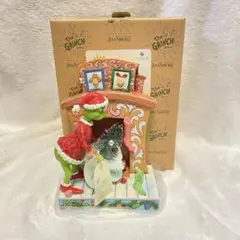 新品　Jim Shore グリンチ クリスマス置物 約18cm ジムショア