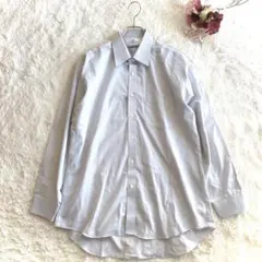 【お得】クレージュオム　Yシャツ　ノーアイロン　メンズ　ライトブルーのサムネイル