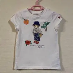 ラルフローレン　Tシャツ　ベア　110サイズ　刺繍