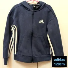 adidas ジップアップパーカー 120cm スポーツ 14