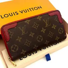 【極美品】新型 ルイヴィトン モノグラム ジッピーウォレット レティーロ 長財布