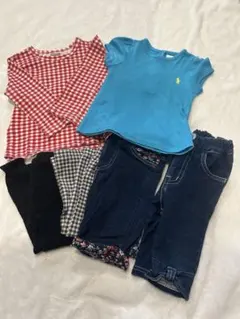 子供服まとめ売り 80 女の子 ラルフローレン入り 6点