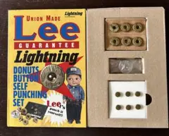 Lee ドーナツボタン セルフパンチングセット 雑誌Lightning 特典のサムネイル