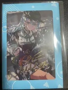 星街すいせい　４周年記念　箔押しサイン入りポストカード