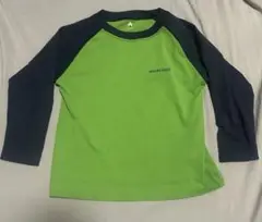 モンベル mont-bell グリーン ロング Tシャツ 110cm