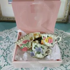 アメリカ製　ティーカップ型　マグネット３点