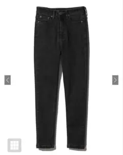 GRL ハイウエストスキニーデニムパンツ ブラック　新品未使用