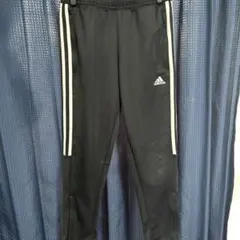 adidas ブラック トレーニングパンツ 140