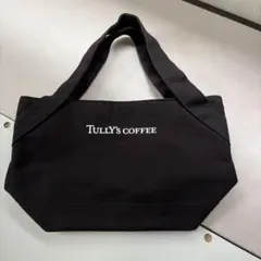 TULLY'S COFFEE トートバッグ ブラックのサムネイル