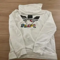 Hello Kitty Adidas パーカー ホワイト