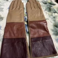 レディース ロンググローブ スエード レザー