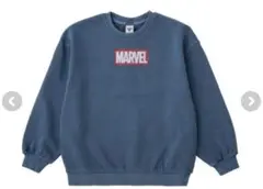 【新品未使用】★LITTC★MARVELトレーナー★130㎝★ネイビー★のサムネイル