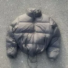 OLD UNIQLO ダウンジャケット ヌプシ ブラック リバーシブル