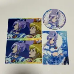 フレッシュプリキュア キュアベリー キュアパイン ポストカード コースター