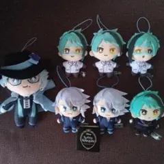 ツイステ アズール ジェイド フロイド ぬいぐるみ EX マスコット 実験着
